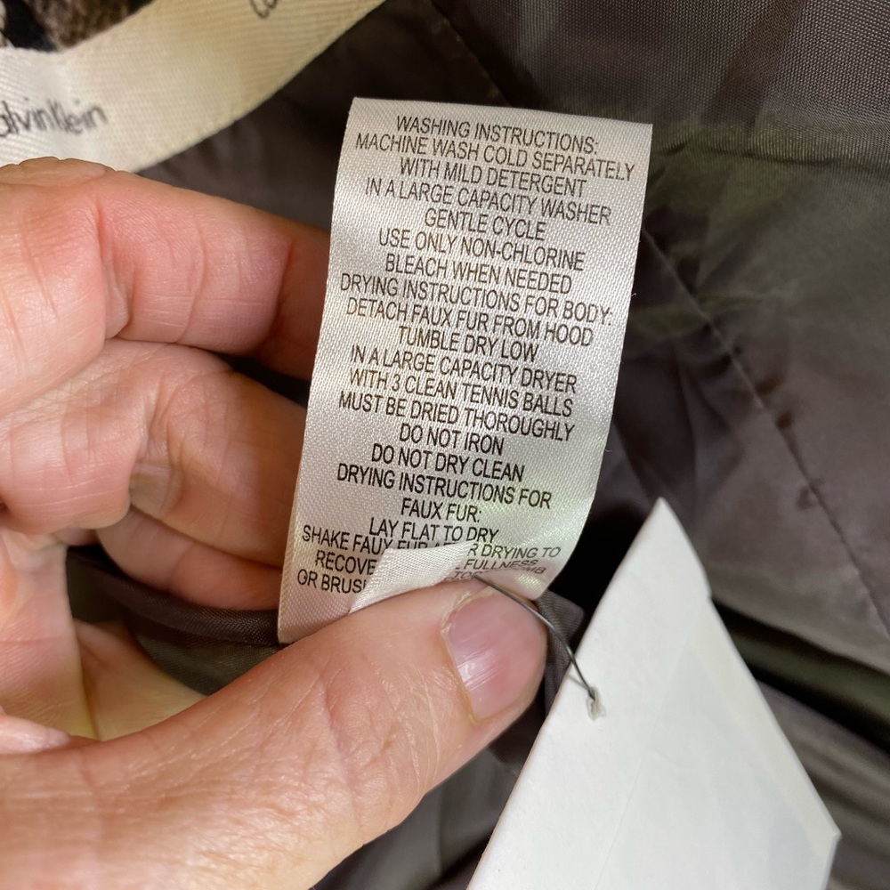 Calvin Klein Brown Down Puffer Jacket - image 6